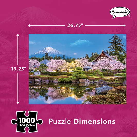 Cherry Blossoms 1000-Piece Jigsaw Puzzle
