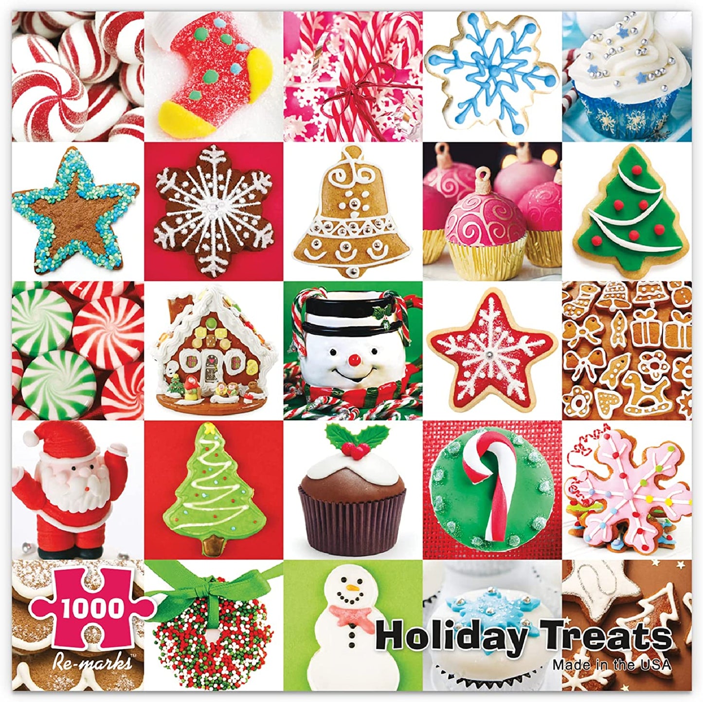 Holiday Treats Collage 1000-Piece Jigsaw Puzzle