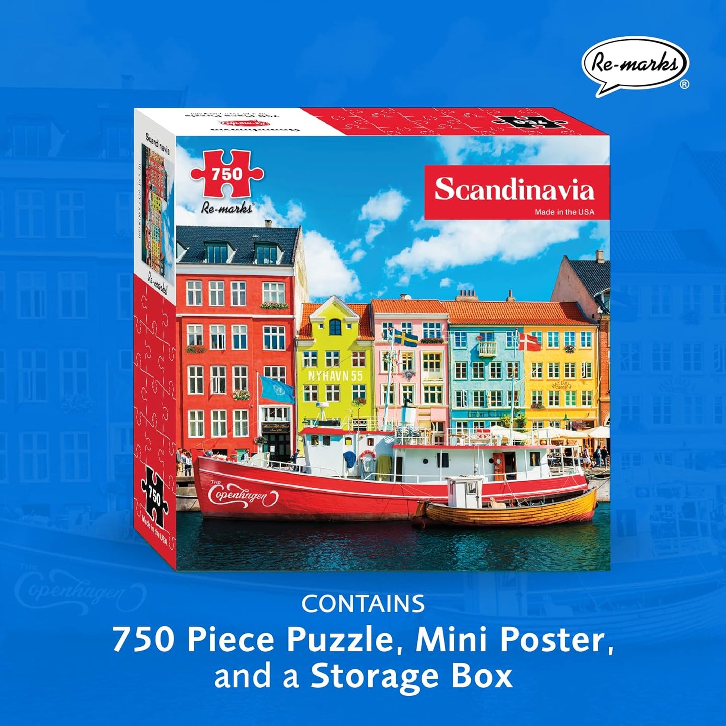 Scandinavia 750-Piece Jigsaw Puzzle