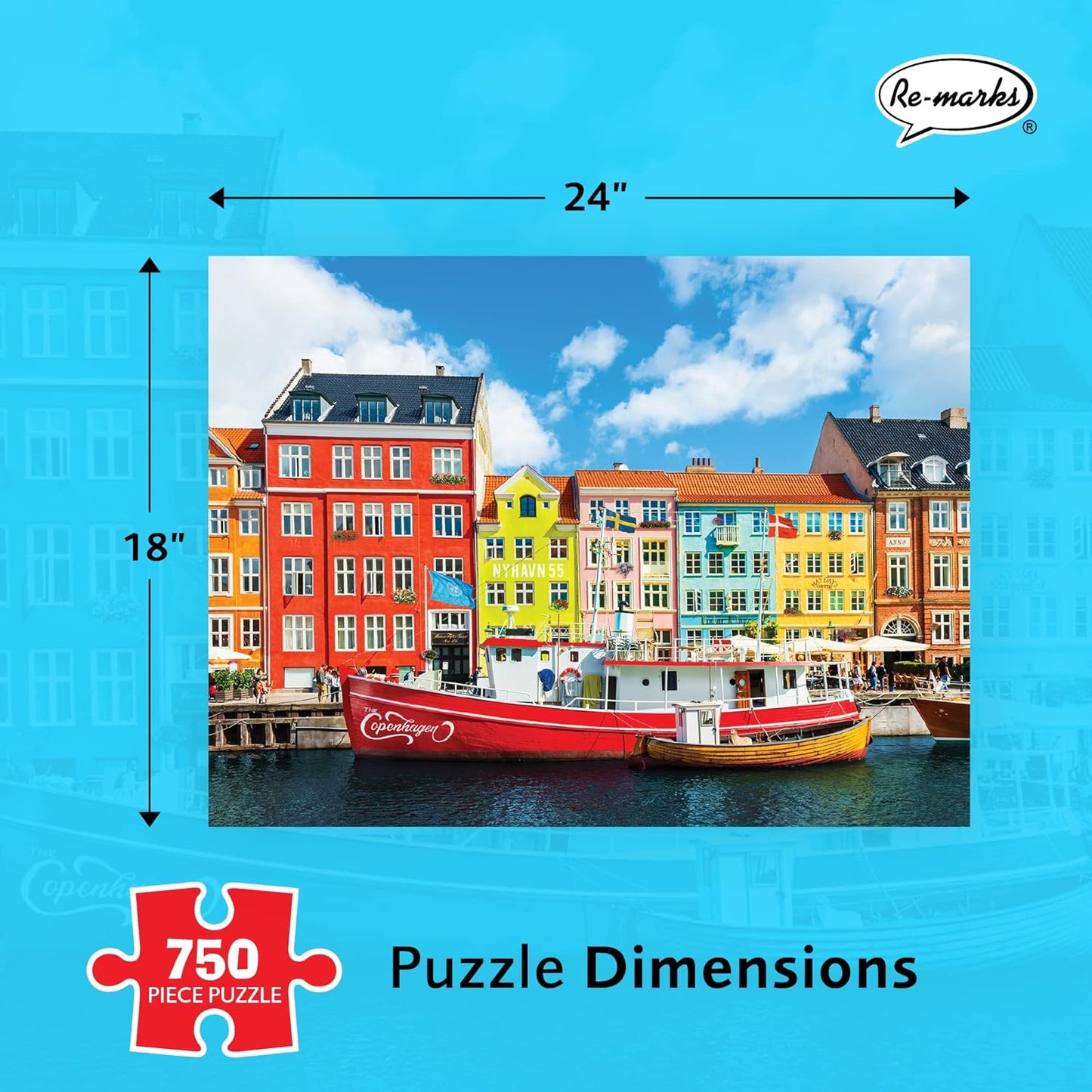 Scandinavia 750-Piece Jigsaw Puzzle