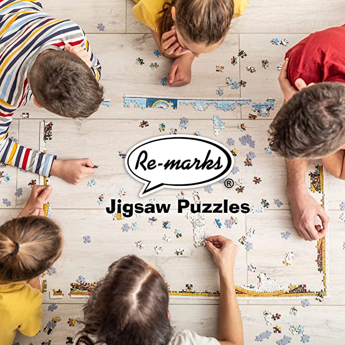 Feline Tales Collage 1000-Piece Jigsaw Puzzle