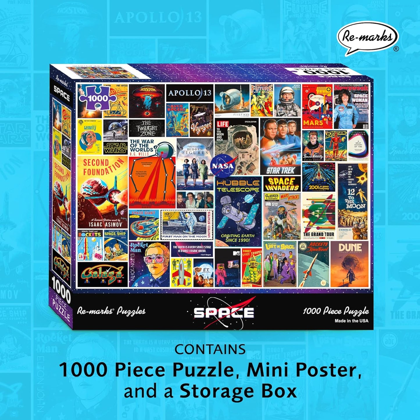 Space Collage 1000-Piece Jigsaw Puzzle