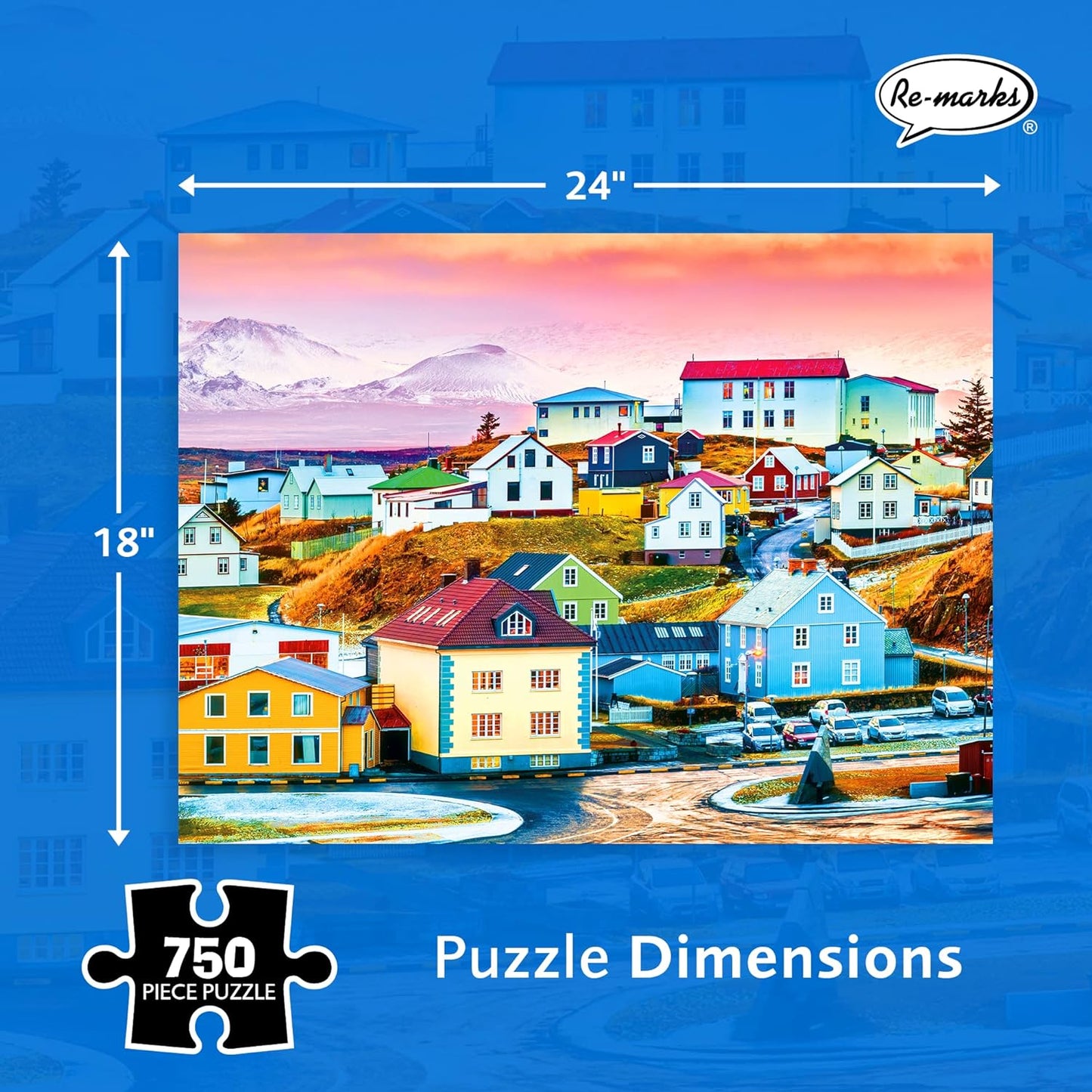 Iceland 750-Piece Jigsaw Puzzle