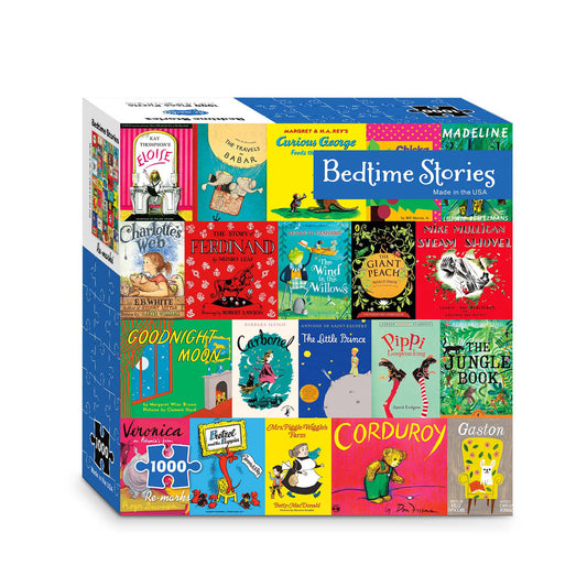 Bedtime Stories Collage 1000-Piece Jigsaw Puzzle