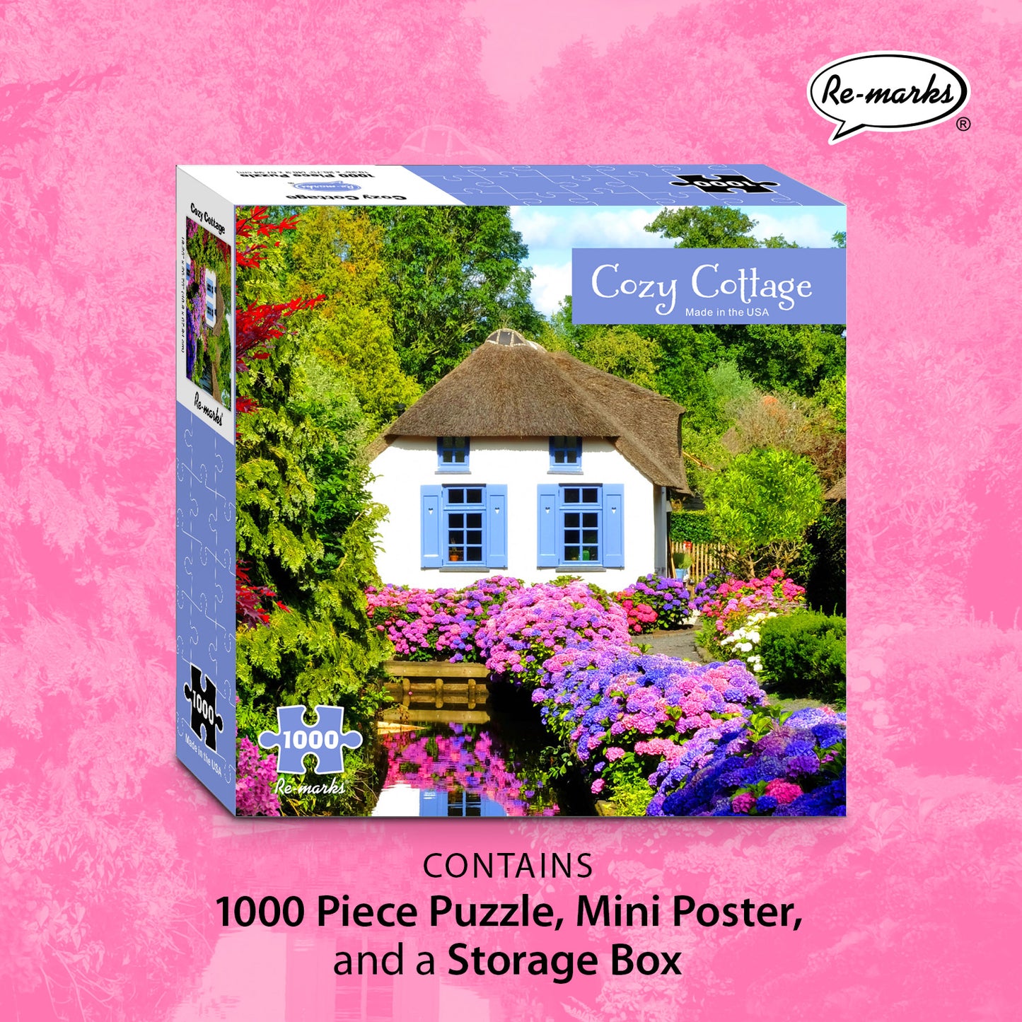 Cozy Cottage 1000-Piece Jigsaw Puzzle