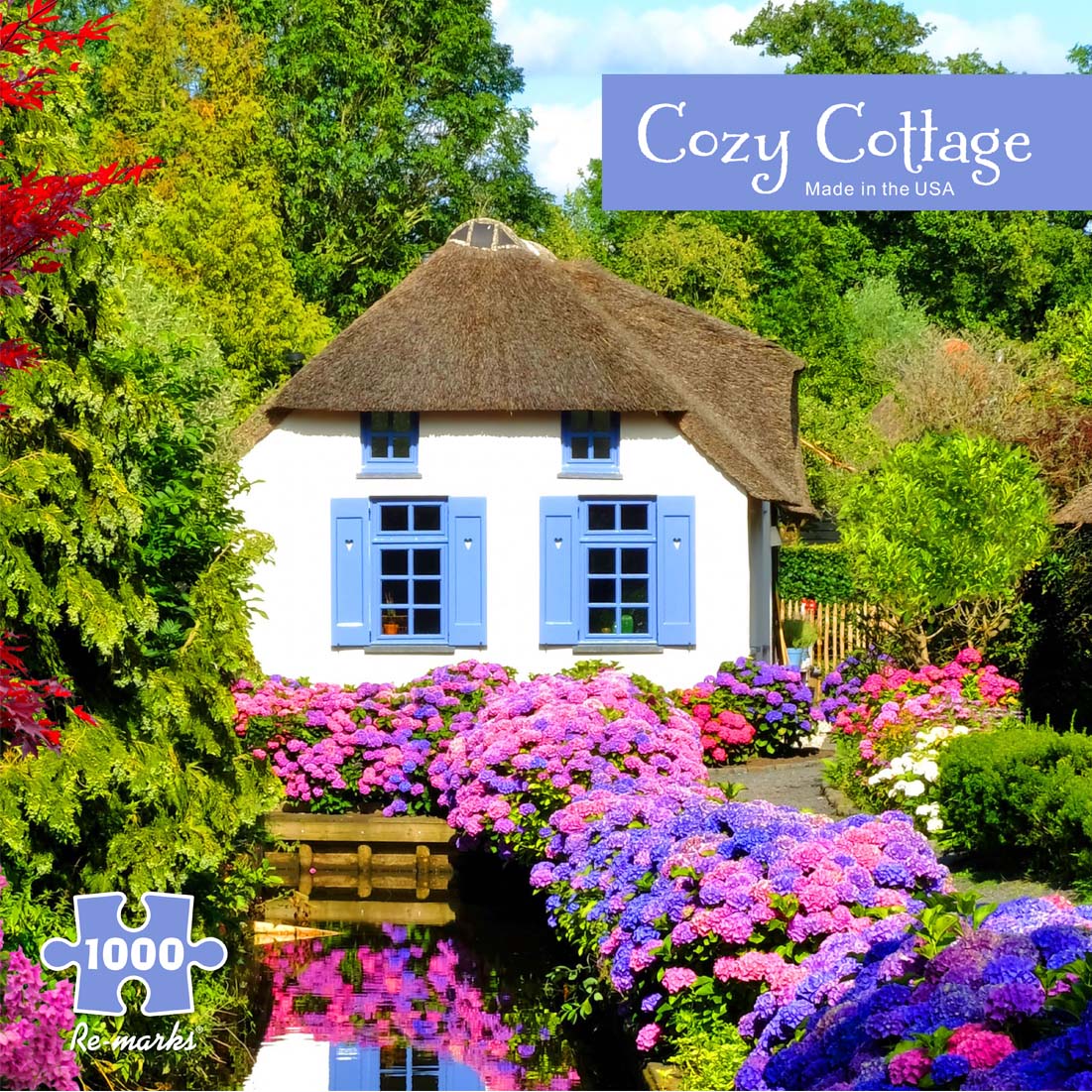 Cozy Cottage 1000-Piece Jigsaw Puzzle