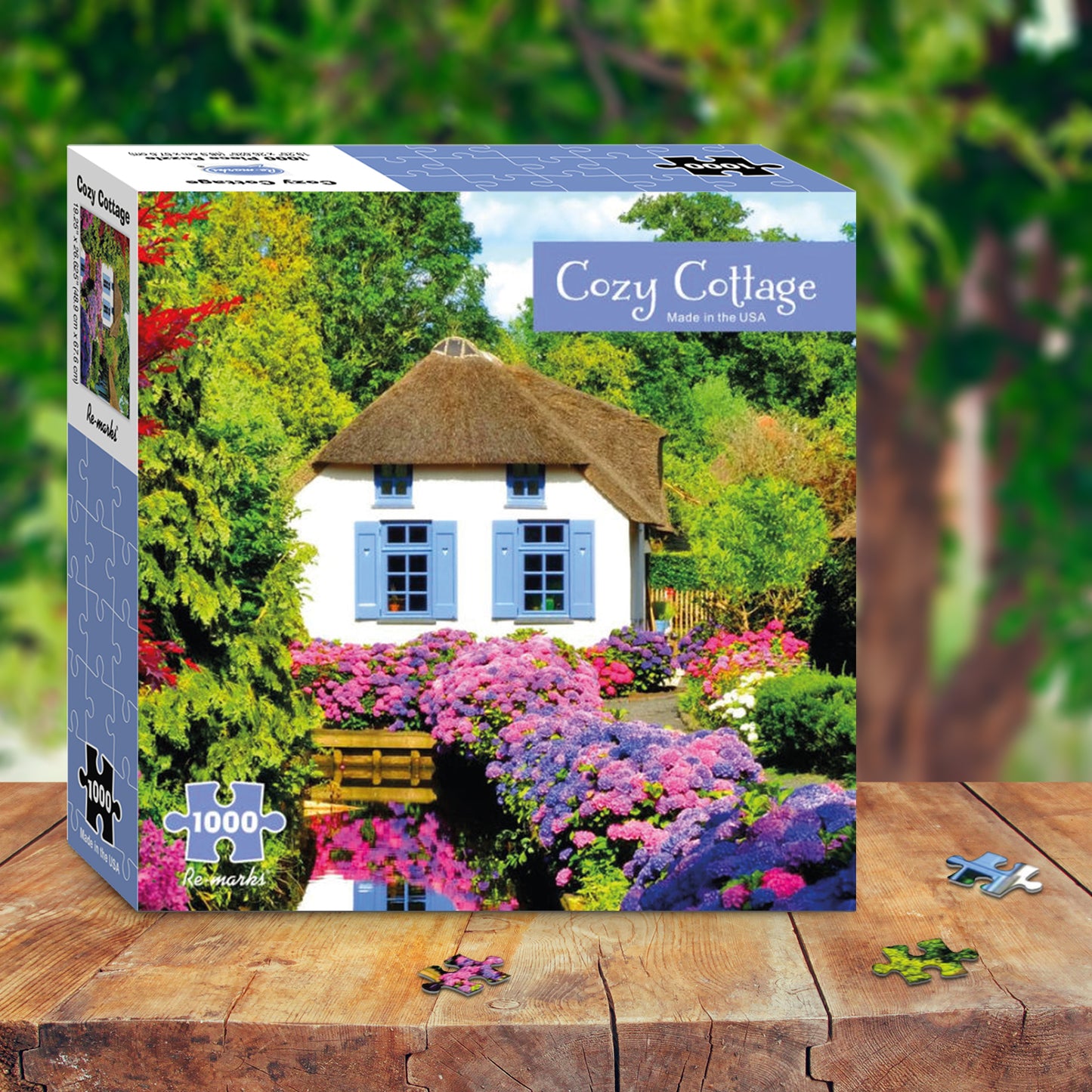 Cozy Cottage 1000-Piece Jigsaw Puzzle