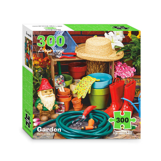 Garden 300 Large Piece Jigsaw Puzzle