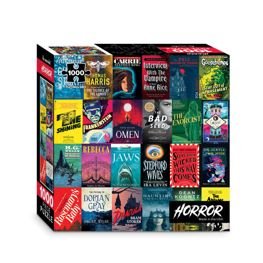 Horror Literary Collage 1000-Piece Jigsaw Puzzle