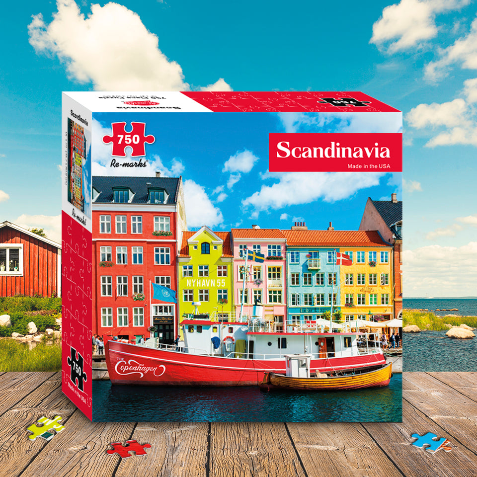 Scandinavia 750-Piece Jigsaw Puzzle