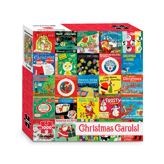 Christmas Carols Collage 1000-Piece Jigsaw Puzzle
